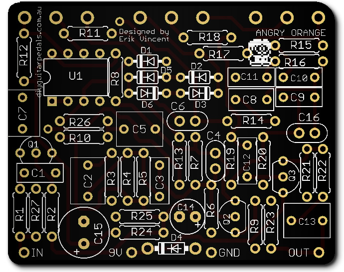 Angry Orange - DS1 Distortion - Click Image to Close